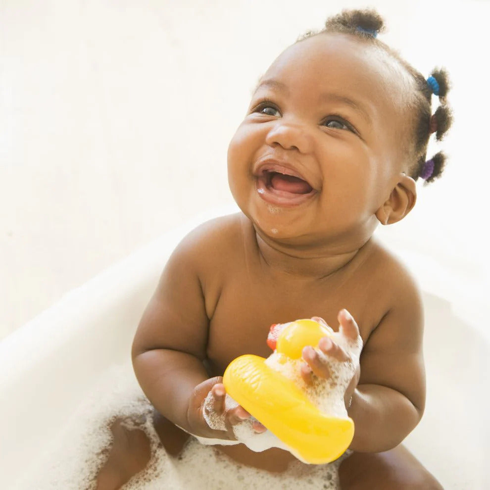 Gel mousse pour cheveux et corps de bébé