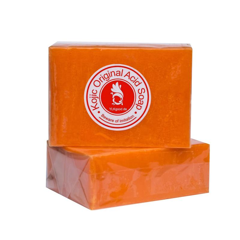 Savon à l'acide kojique | Savon à l'acide kojique | 2 savons de 200 g chacun. Savon éclaircissant original YLKgood à l'acide kojique.