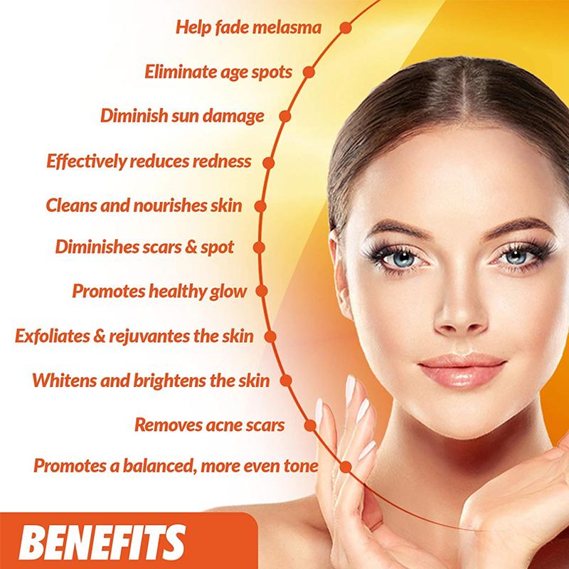 Savon à l'acide kojique | Savon à l'acide kojique | Savon éclaircissant YLKgood original à l'acide kojique (200 g)