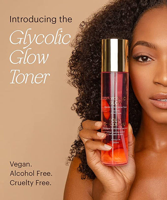 Tonique Makari à l'acide glycolique et à l'eau de riz (250 ml), spray hydratant et éclaircissant pour le visage, soin anti-âge pour teint irrégulier, rides et ridules, minimiseur de pores, hydratant pur pour le visage