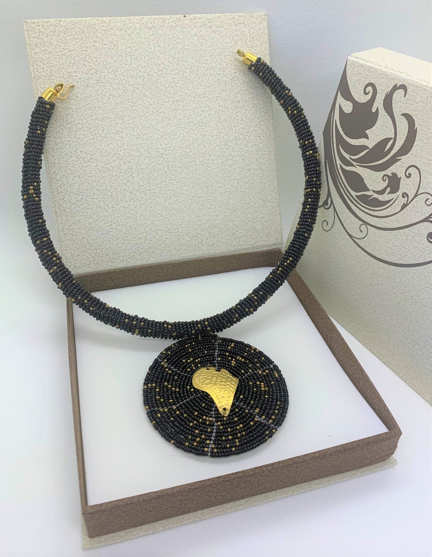 Afrikanische Perlen Halskette - YLKgood