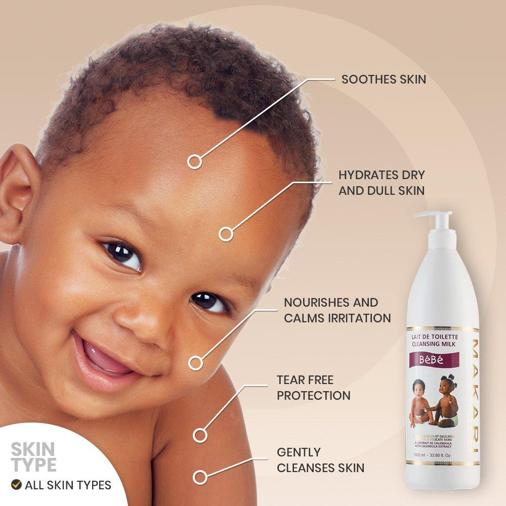 Makari Baby Reinigungsmilch 1000 ml - YLKgood