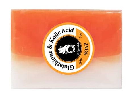 Savon au glutathion et au kojic | Savon éclaircissant original YLKgood 200 g au kojic et au glutathion