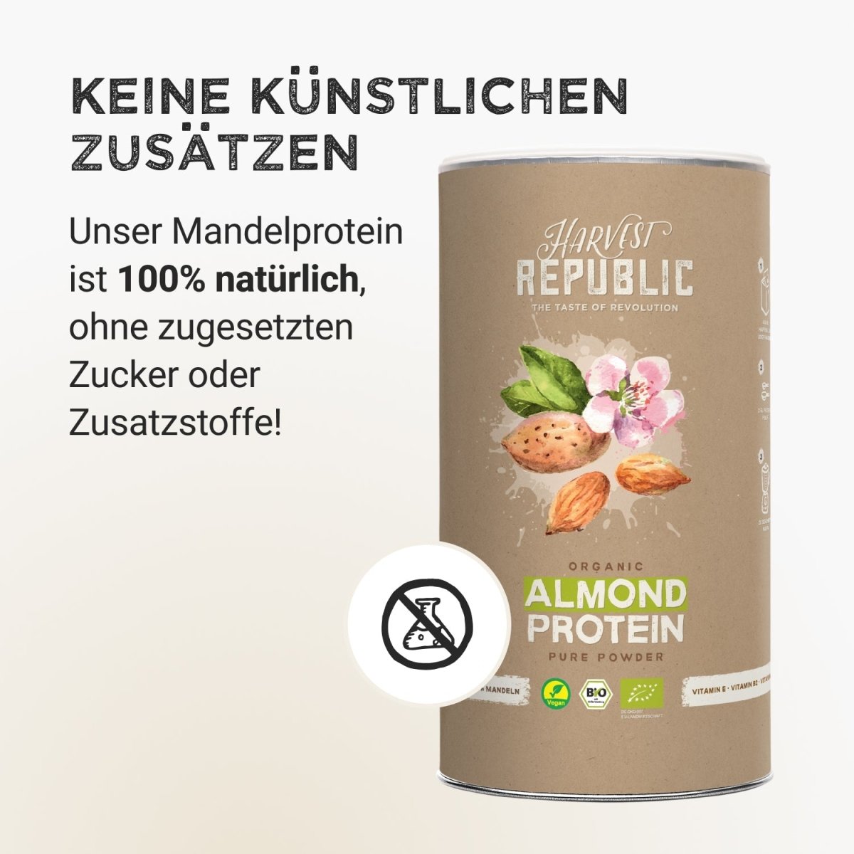 Almond Protein - Natural