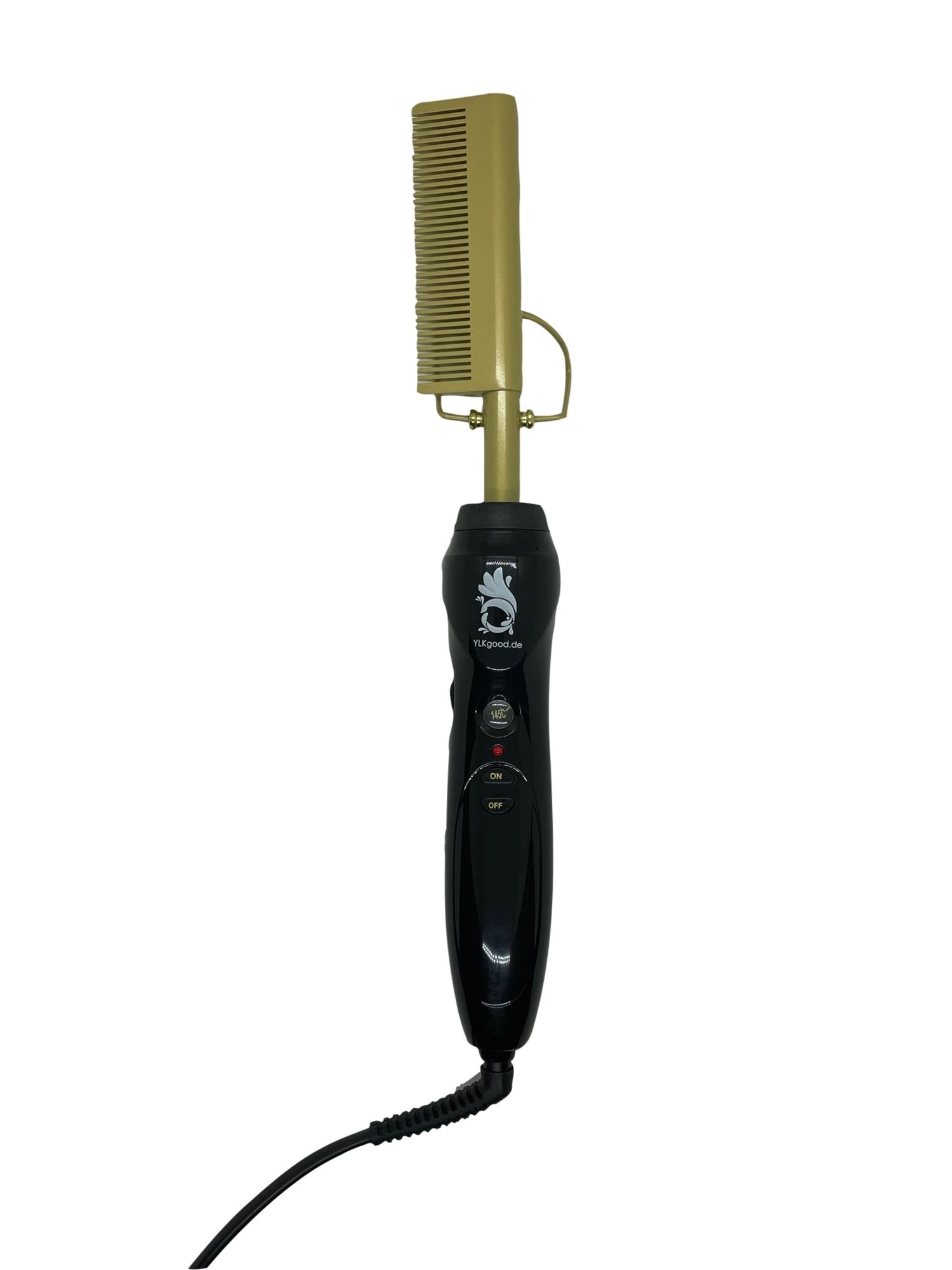 Afro Hair Straightener Hot Comb Peigne électrique de lissage - Peigne de lissage des cheveux avec contrôle de la température - YLKgood