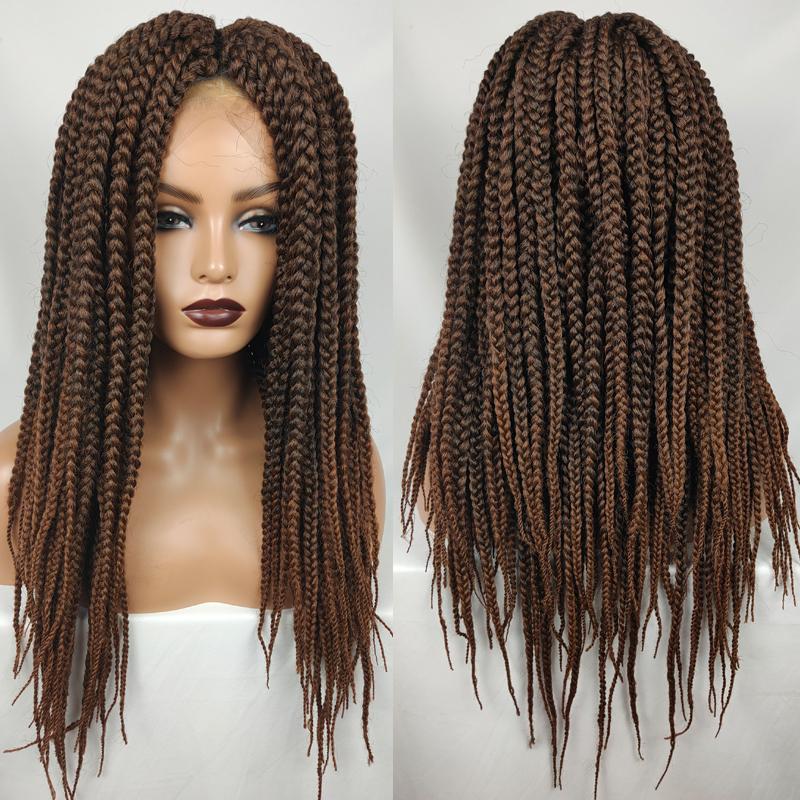 Braided African Ethnic Lace wig, Geflochtene Lace Wig Perücke - YLKgood