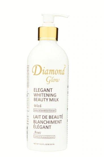 Lait de beauté blanchissant Diamond Glow Elegant Net wt. 16.8 fl. oz. / 500 ml - YLKgood